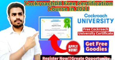 CockroachDB Free Course | Free Cockroach University Certificate in 2021 | Get Free Goodies🧥🧥