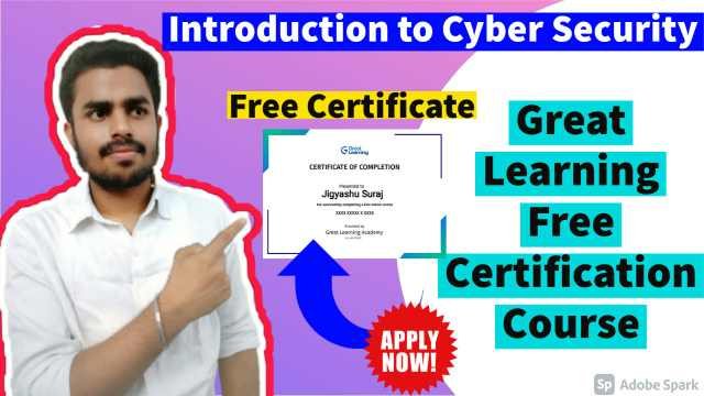 Cyber Security Training Courses | Introduction to Cyber Security By Great Learning