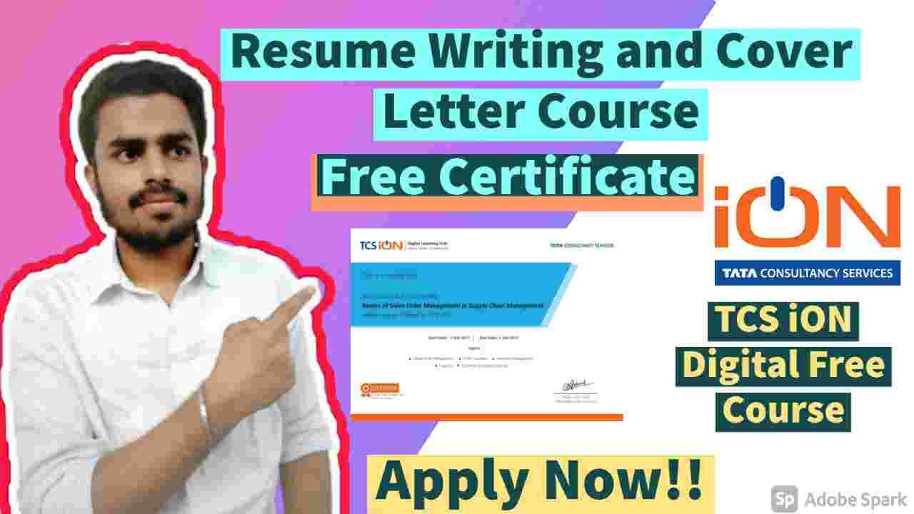 resume writing and cover letter tcs ion