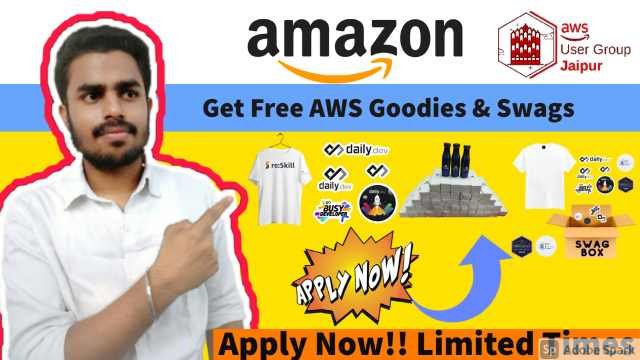 AWS Free Goodies, Exciting Prizes & Swags | AWS UG OSTECH CONF 2021 | AWS UG Jaipur