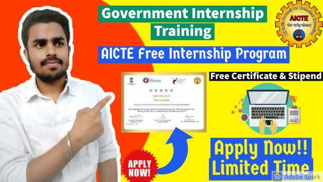 AICTE Free Internship 2021| Government Internship Program | Free Certificate & Stipend