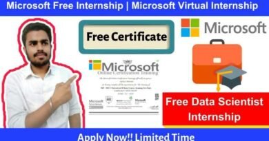 Data Scientist Internship Opportunity at Microsoft | Data Science Internship | Internship Certificate