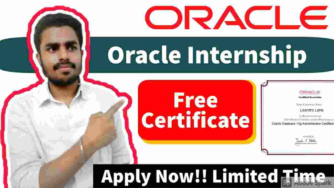 Oracle Hiring Interns Oracle Internship Drive For Freshers 2021