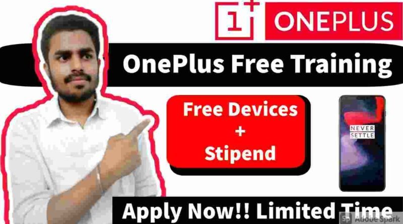 OnePlus Student Partner Program | Free OnePlus Training in 2021 | Free Devices