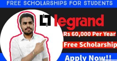 Free Scholarships 2021 | Scholarship Form Online 2021 | Legrand Scholarship Program 2021