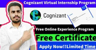 Cognizant Virtual Experience Program 2021 | Free Certification from Forage | Free For All Students
