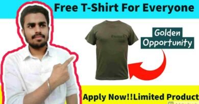 Free T-shirt For Everyone| Free Sample T-Shirt With Free Shipping | Free Swags & Free Goodies