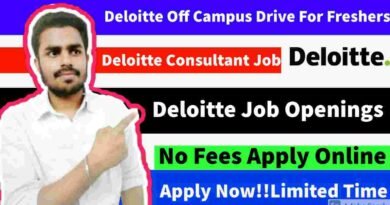 Deloitte Off-Campus Recruitment Drive | Deloitte Job Openings 2021 | Deloitte Careers