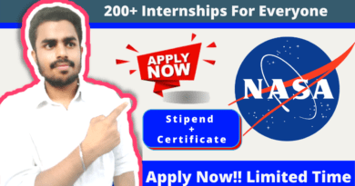 200+ Internships in India For Freshers, Graduates, Undergraduates, Master Graduates | NASA Stem Gateway Internship