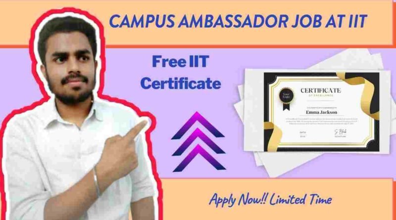 Campus Ambassador for Avenues'21 | Indian Institute of Technology (IIT), Bombay Free Campus Ambassador Job
