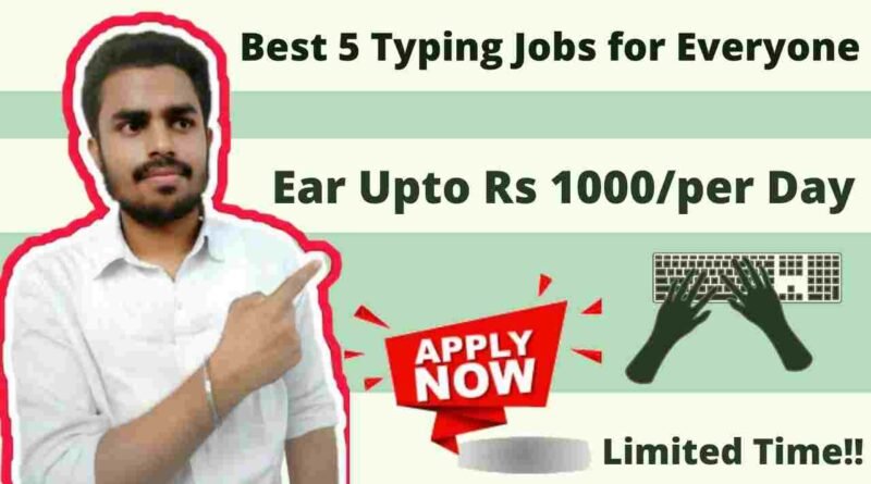 Typing (Science & Maths) work from home job/internship | Typing job | Typing job for student