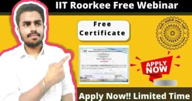 The Best Free Upcoming Webinar On Artificial Intelligence, Data Science and MLOps in 2021 | IIT Roorkee Free Webinar and Certification