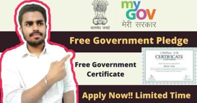 Free Government Certification | Govt. Pledge on Rashtriya Ekta Diwas 2021