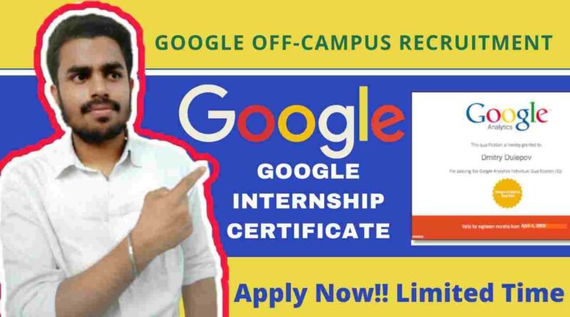 Google Hiring Interns | Google STEP Intern 2022 | Software Student Training in Engineering Program | Google Internship