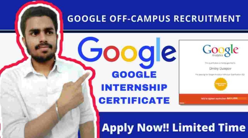 Google Hiring Software Engineer | Google University Graduate Program | Google Off Campus Drive For Batch 2022