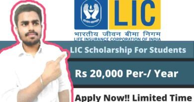 LIC Golden Jubilee Scholarship Scheme 2021-2022 | Merit-Based Scholarship For Students