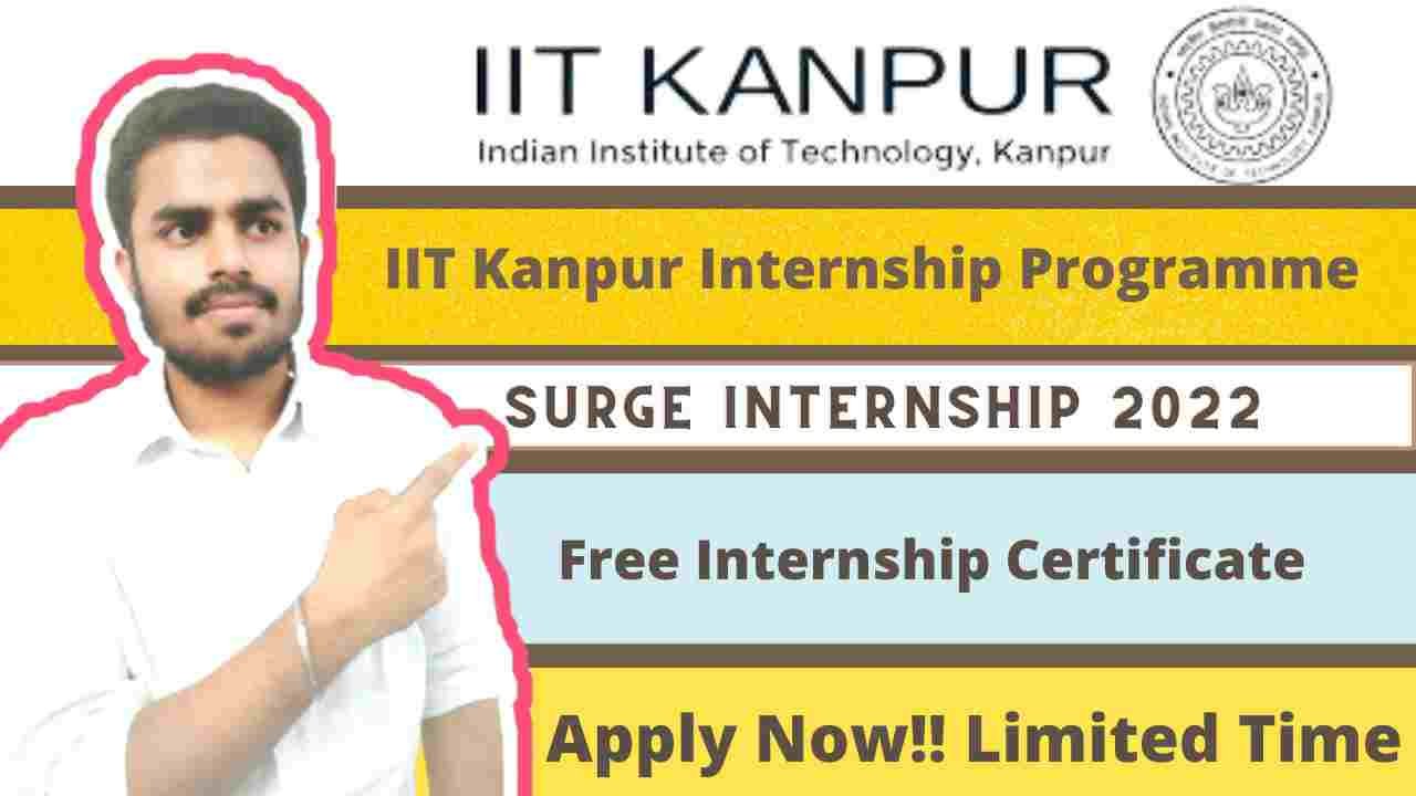 Surge Internship Programme | IIT Kanpur Internship Programme | IIT ...