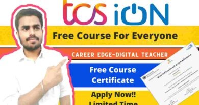 TCS iON Digital New Course 2022 | TCS iON Career Edge - Digital Teacher | Free Certificate