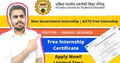 Graphic Designing Online Internship | AICTE Internship 2022 | Government Internship Work From Home