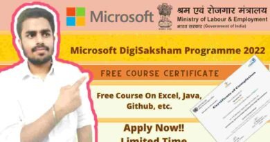 Microsoft DigiSaksham Program 2022 | Best Online Training On Trending Technologies | Free Microsoft Certification 
