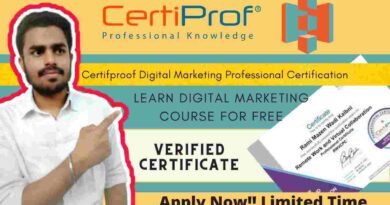 Digital Marketing Professional Certification 2022 | Certiproof Free Digital Marketing Course
