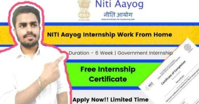 NITI Aayog Internship Programme 2022 | Government Of India Internship | Apply By 10 March