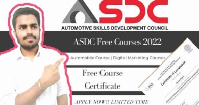 ASDC Free Courses | Free Digital Marketing Certification | Automobile Certification