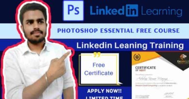 Adobe Photoshop 2021 Essential Training | Linkedin Free Course | Linkedin Learning Photoshop | Free Certificate