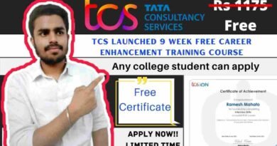 Career Enhancement Programme Course 2022 | TCS iON 9 Week Premium Course For Free | Free Course Certification