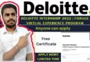 Deloitte Stem Connect Virtual Experience Program | Deloitte Internship 2022 | Free Internship Certificate
