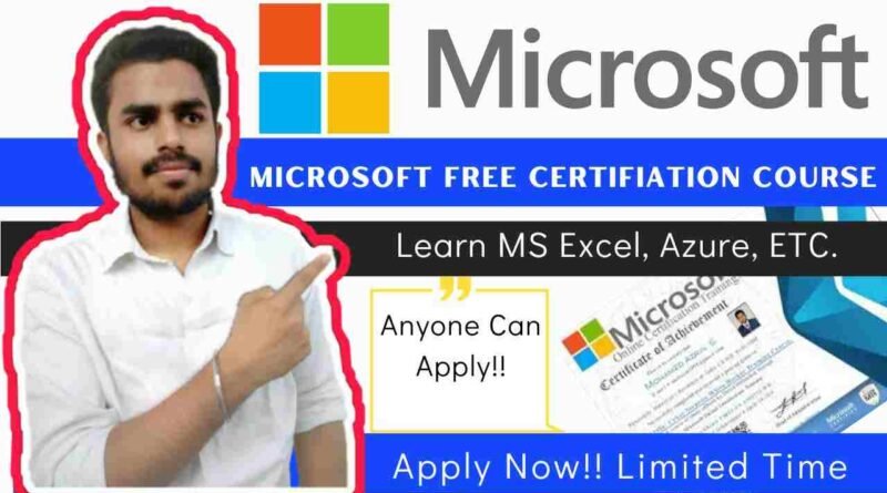 Microsoft DigiSaksham Free Courses 2022 | Microsoft Free Certification | Learn MS Excel, Microsoft Azure Free at NCS