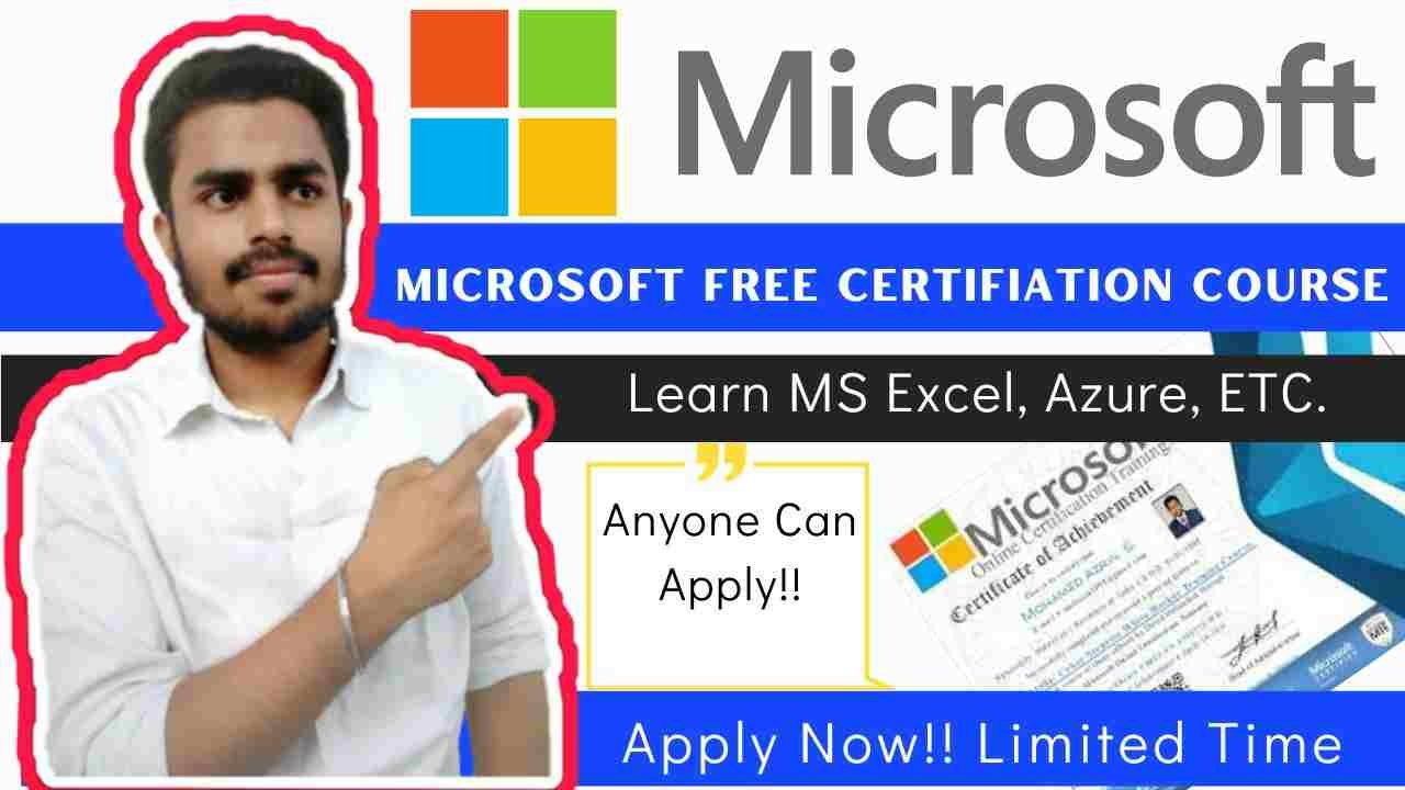 microsoft digisaksham free certification courses