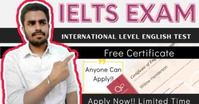 International Level English Test For IELTS, TOEFL | Free English Course Certification