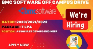 BMC Software Off Campus Drive For 2020, 2021, 2022 Batch | CTC 7 LPA | BMC Software Careers